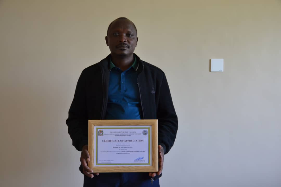 Butemine School — awards photo